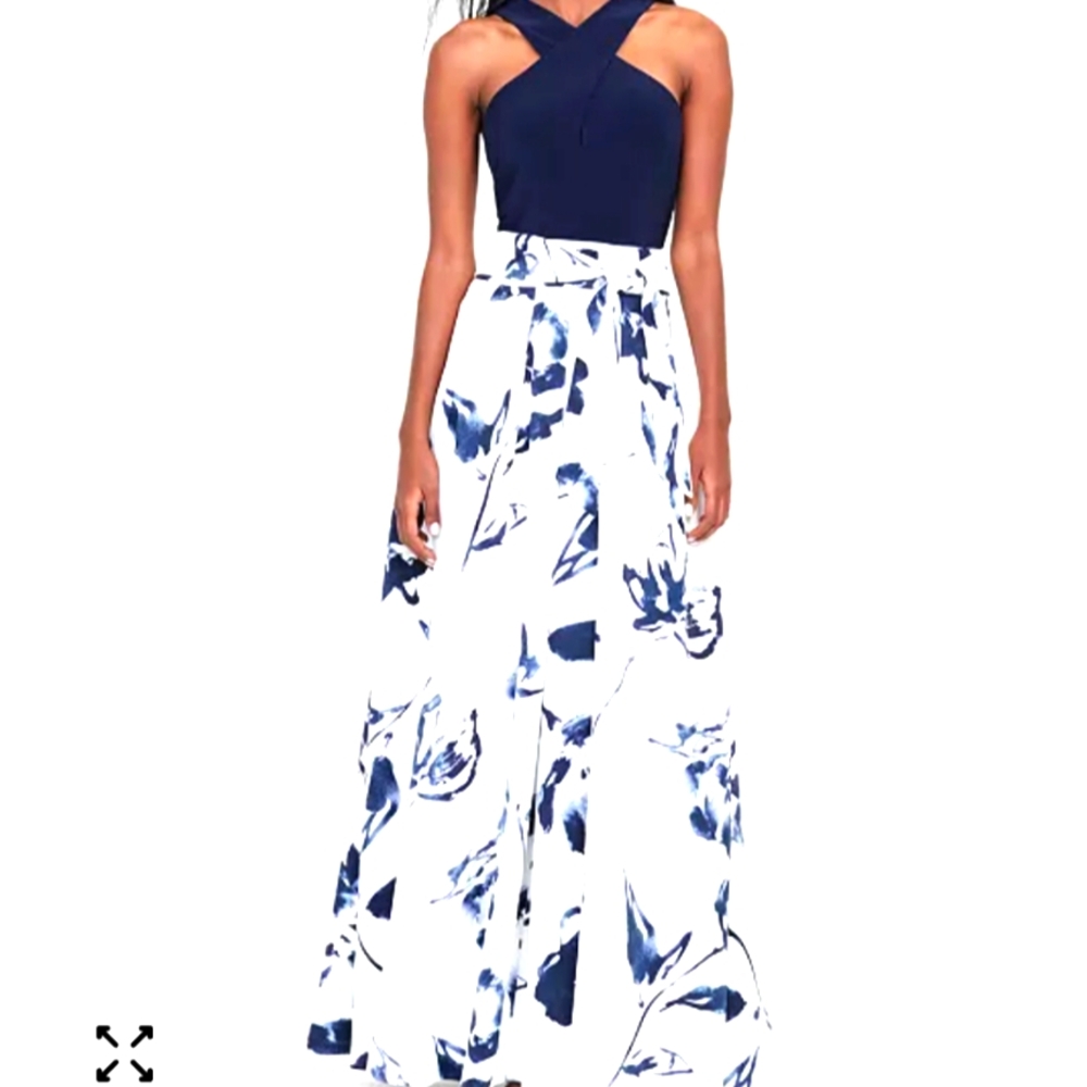 LAUREN RALPH LAUREN Womens Floral Print Ballgown Dress 14